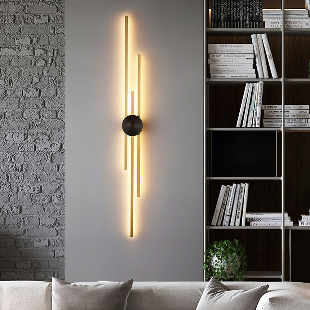 Luxury Gold LED Wall Lamp for Home Decor Lighting
