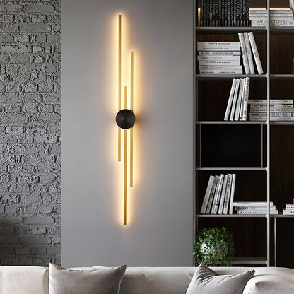 Luxury Gold LED Wall Lamp for Home Decor Lighting