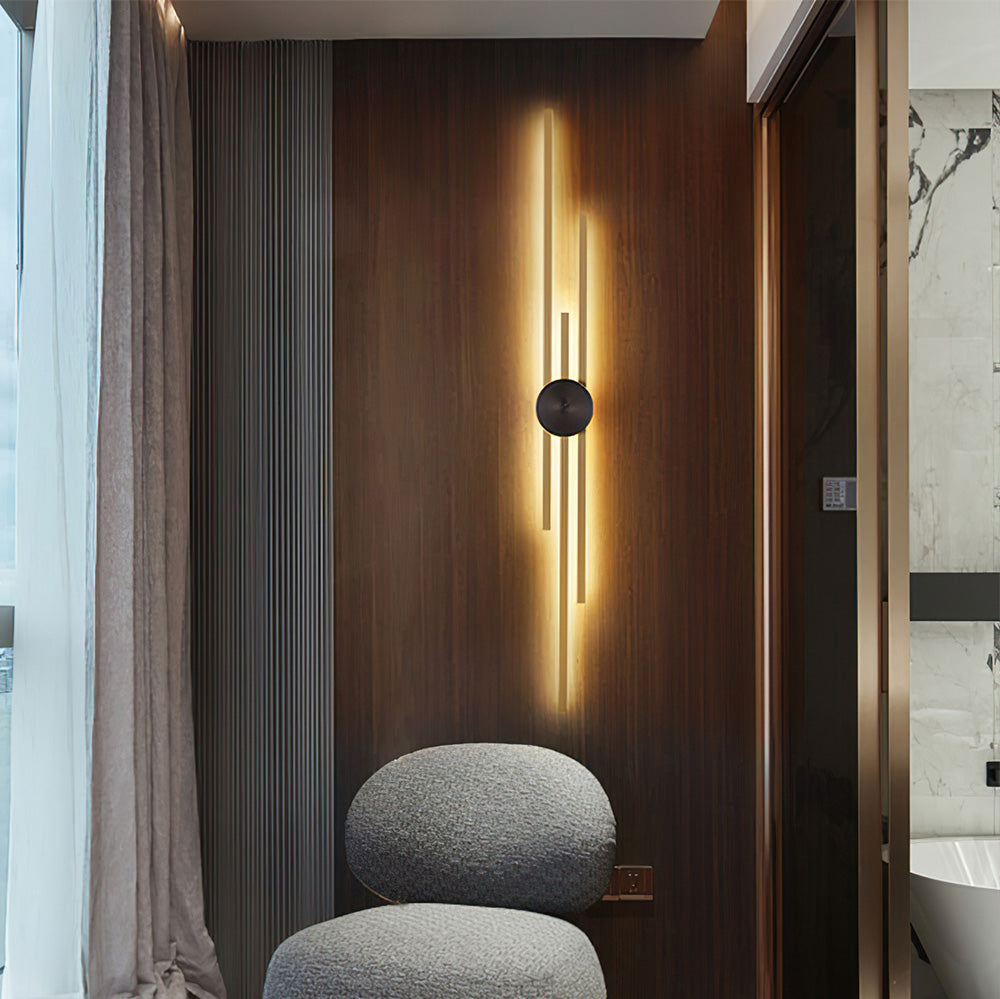 Luxury Gold LED Wall Lamp for Home Decor Lighting