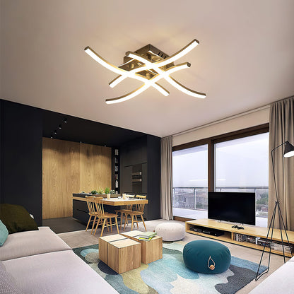 Sleek Low Profile LED Ceiling Lamp