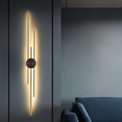 Luxury Gold LED Wall Lamp for Home Decor Lighting