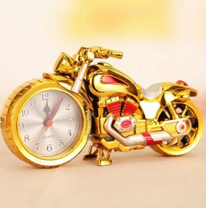 Vintage Bike Alarm Clock - Motorcycle Theme