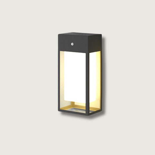 Outdoor Solar Powered Garden Wall Light - Fesara