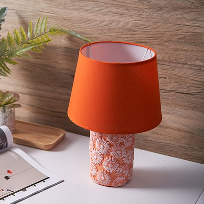 Bright Orange Slim Desk Lamp