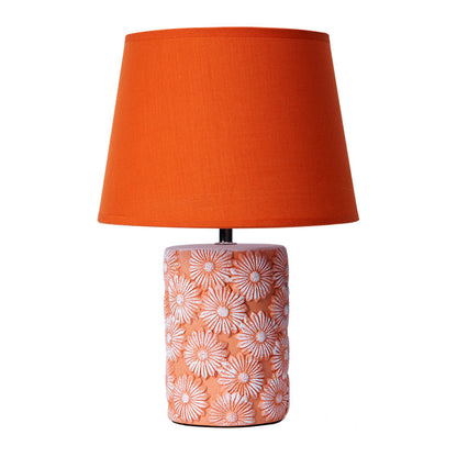 Bright Orange Slim Desk Lamp
