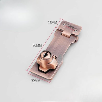 Strong Secure Keyed Padlock Hasp