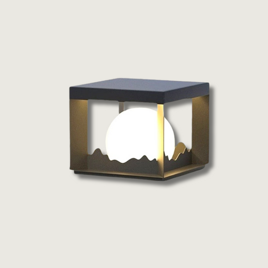 Outdoor Solar Powered LED Wall Light - Fesara