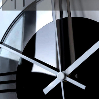 Fesara | Slim Quiet Wall Clock in Acrylic - Contemporary Design