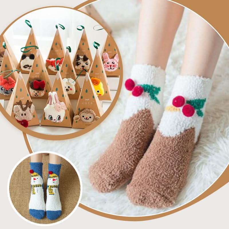Cozy Christmas Holiday Socks - Fesara