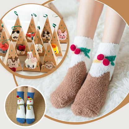 Cozy Christmas Holiday Socks - Fesara