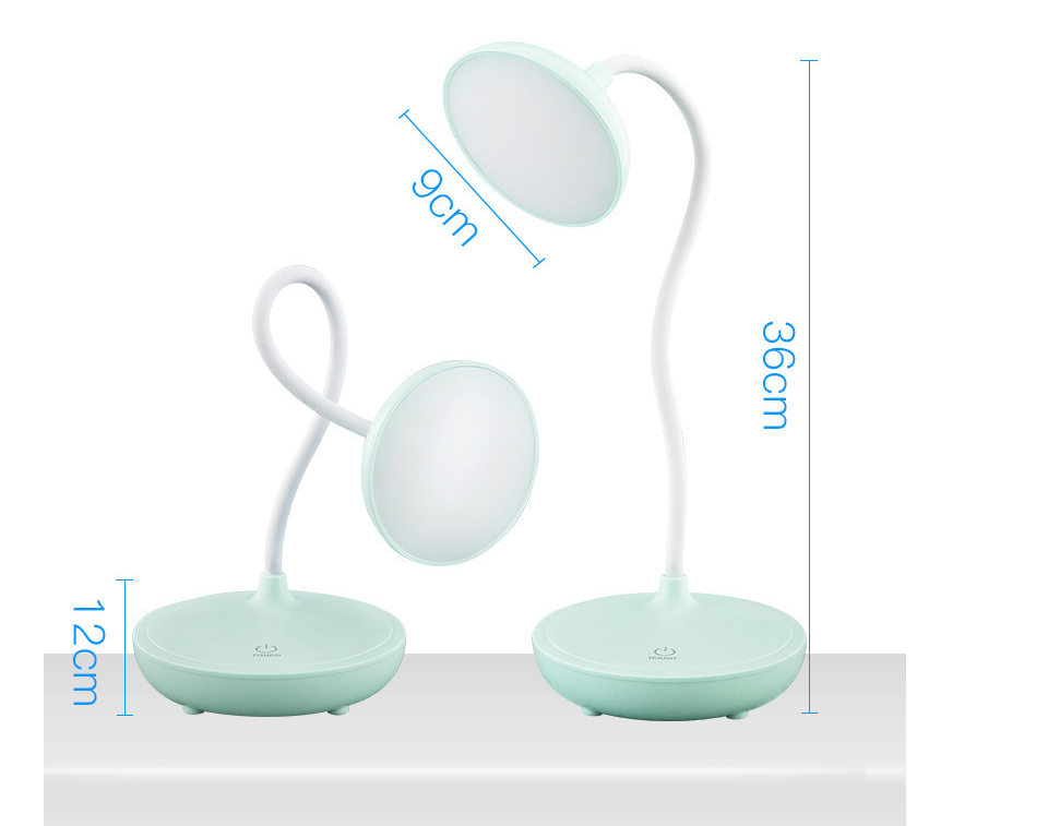 Bright Adjustable LED Desk Light with USB Charging