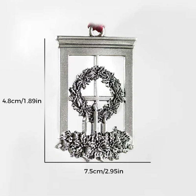 Metallic Christmas Tree Ornament