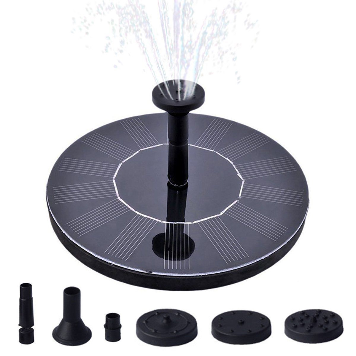 Outdoor Solar Powered Water Fountain Pump