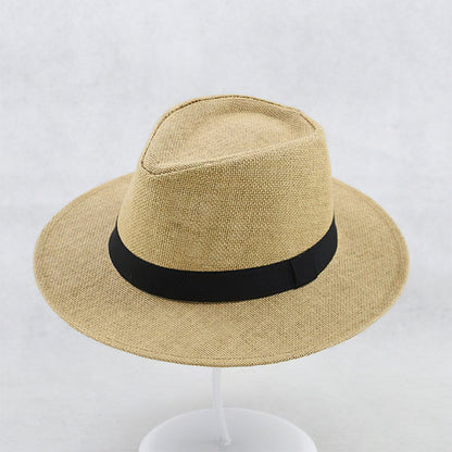 Elegant Summer Panama Hat with UPF 50+ Protection