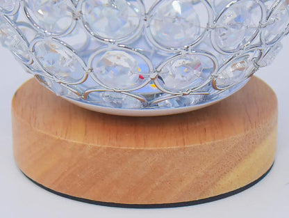 Compact USB Table Lamp with Warm Rechargeable Light