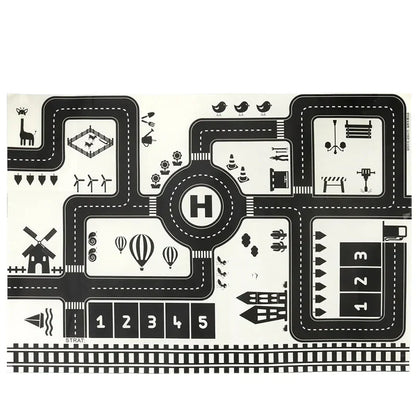 Colorful Play Road Traffic Mat for Children