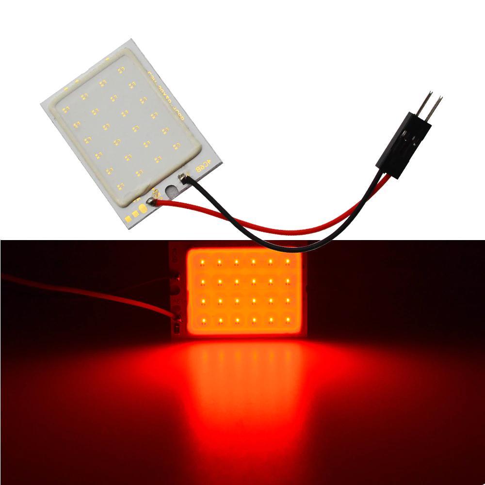 Colorful Car Interior LED Dome Light Kit 10PCS