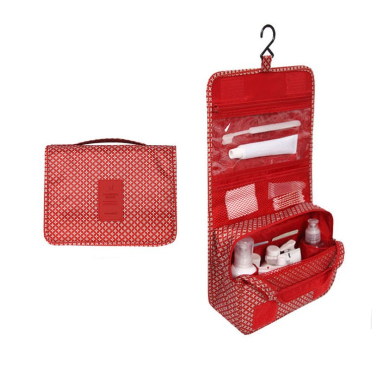 Compact Water-Resistant Travel Toiletry Kit Bag