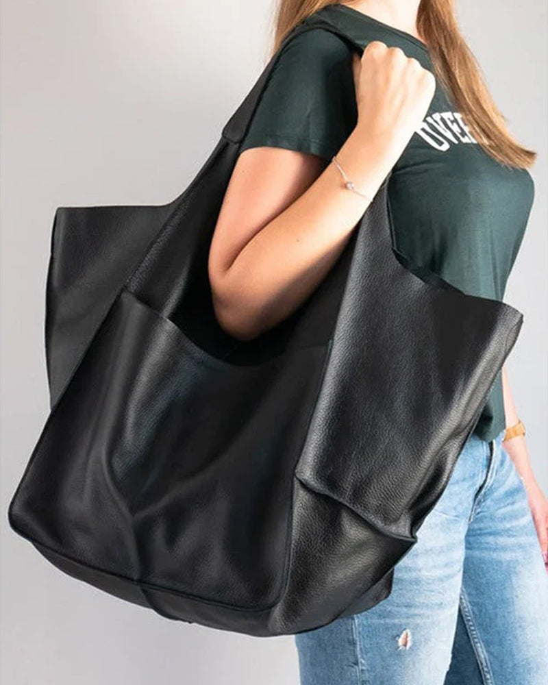 Stylish Eco Leather Tote Bag for Women