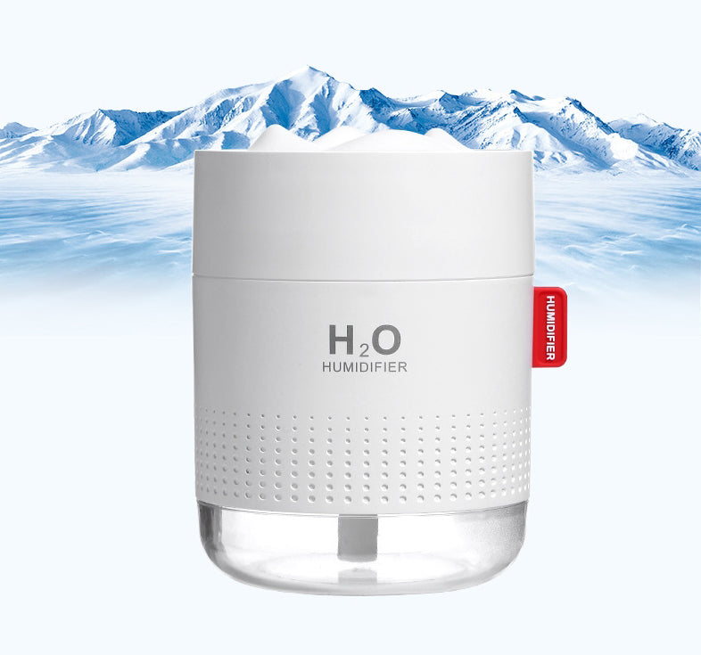 Quiet USB Mini Humidifier with Night Light