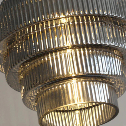 Vintage Hanging Glass Pendant Light