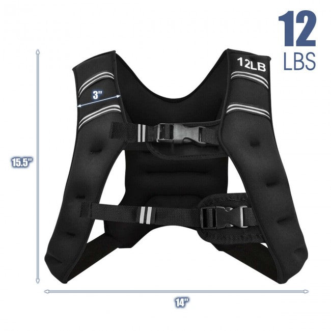 Flexible Weighted Fitness Vest