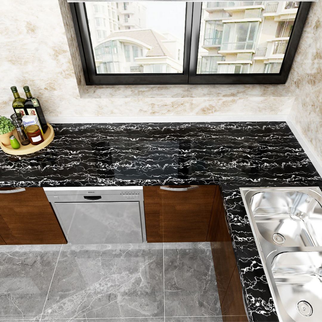 Elegant Eindhoven Marble Effect Wall Sticker