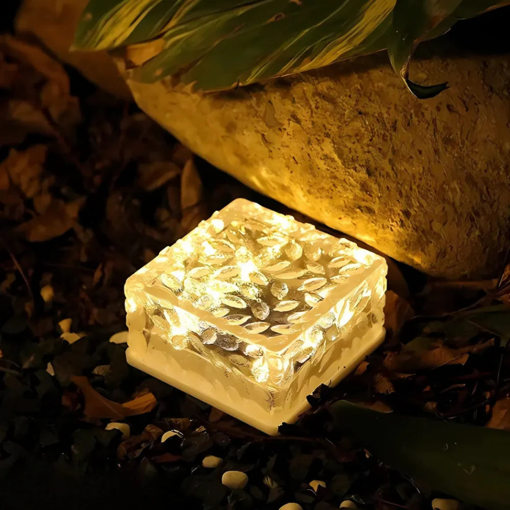 Eco Friendly Solar Garden Brick