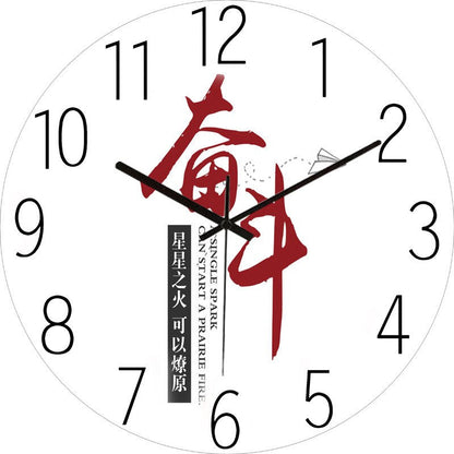 Modern Slim Large Wall Clock