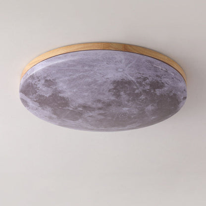 Simple Round White LED Ceiling Light Fixtures
