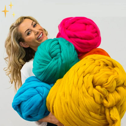 Fesara | Big Bulky 1kg Yarn for Cozy Blankets