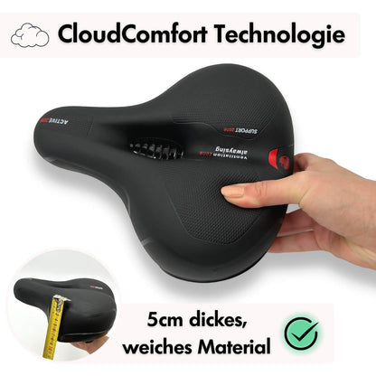 Comfortable Gel Cushion Cycling Seat