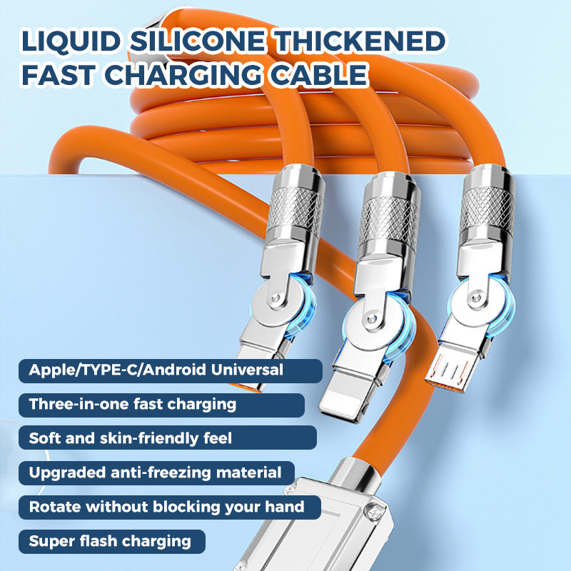 Flexible 360 Rotating Elbow USB Cable