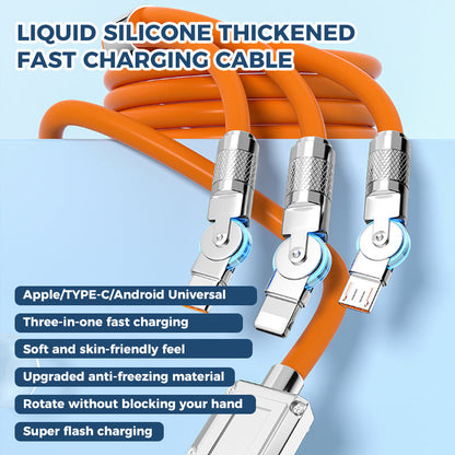 Flexible 360 Rotating Elbow USB Cable