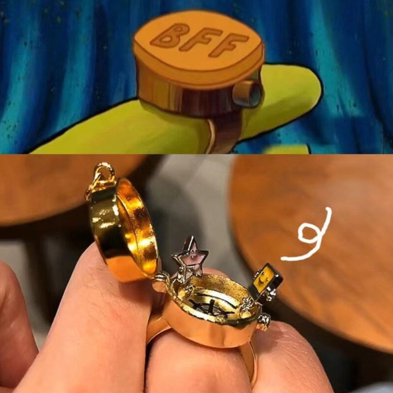 Heartfelt BFF Promise Ring