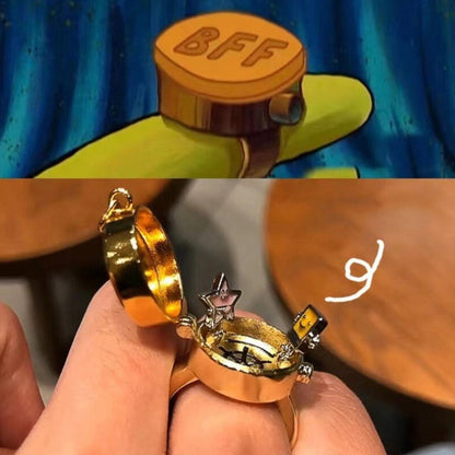 Heartfelt BFF Promise Ring