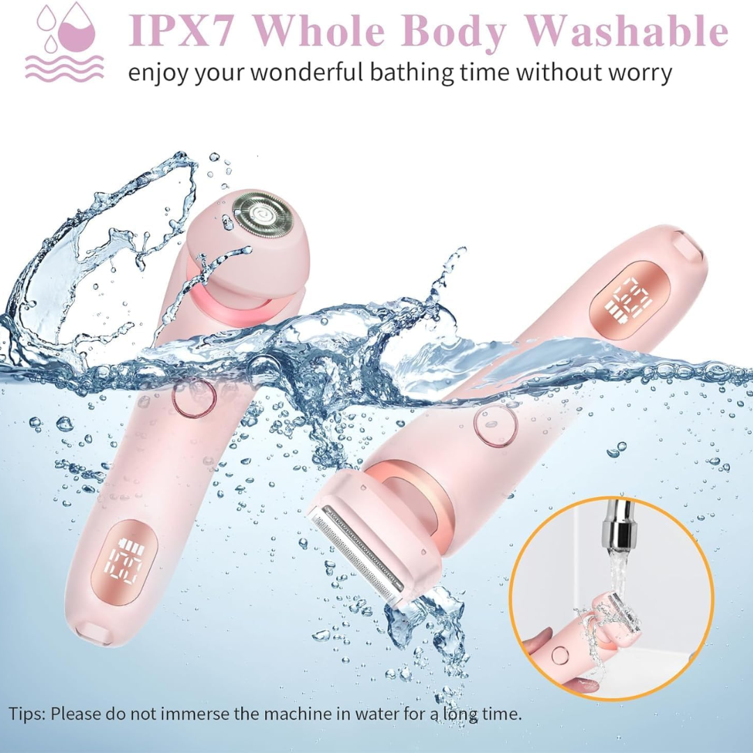 Easy to Use Electric Shaver for Wet and Dry Shaving