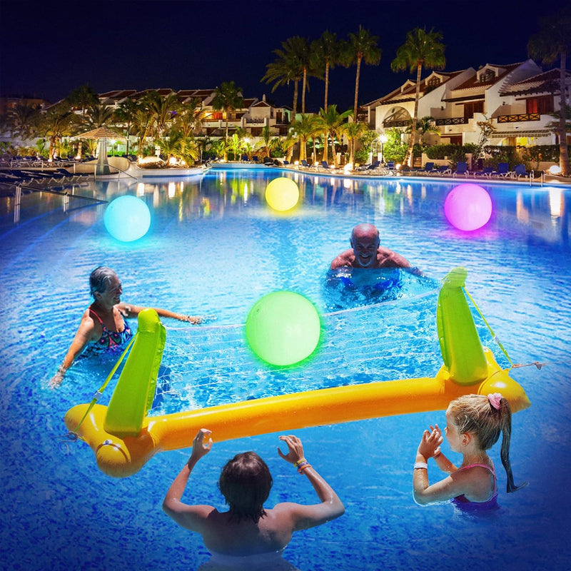 Colorful LED Water Globe Night Light