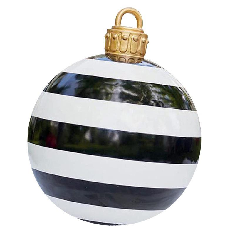 Festive Inflatable Holiday Outdoor Ball Decoration