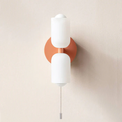 Contemporary Dual Head Wall Light