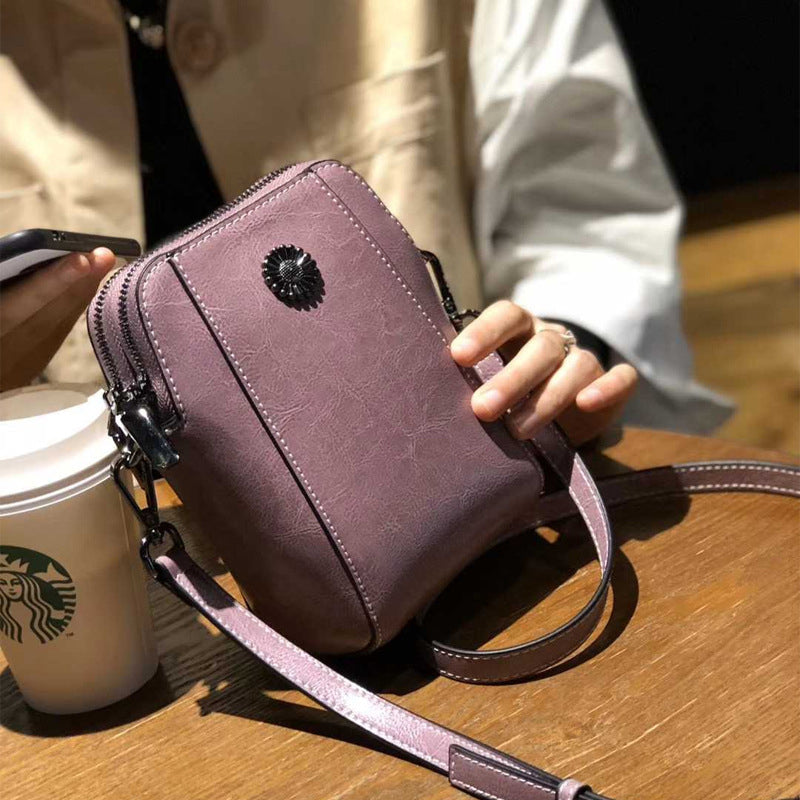 Fesara | Ladies Genuine Leather Phone Pouch
