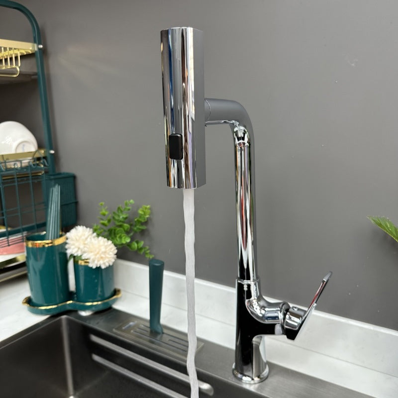 Contemporary Cascade Kitchen Sink Faucet