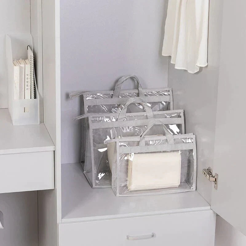 Clear Water-Resistant Storage Bag