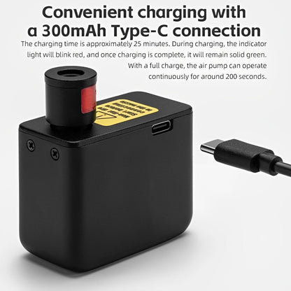Portable Rechargeable Bike Pump with USB Charging