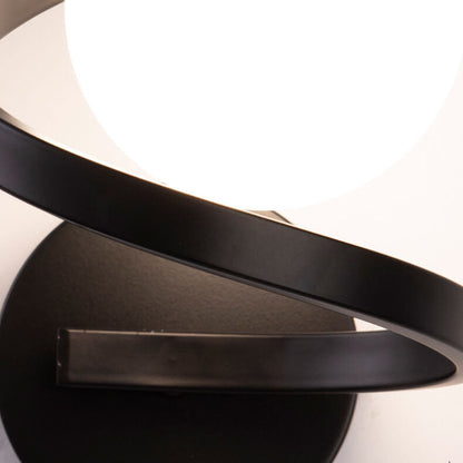 Elegant Metal Arc Wall Lamp