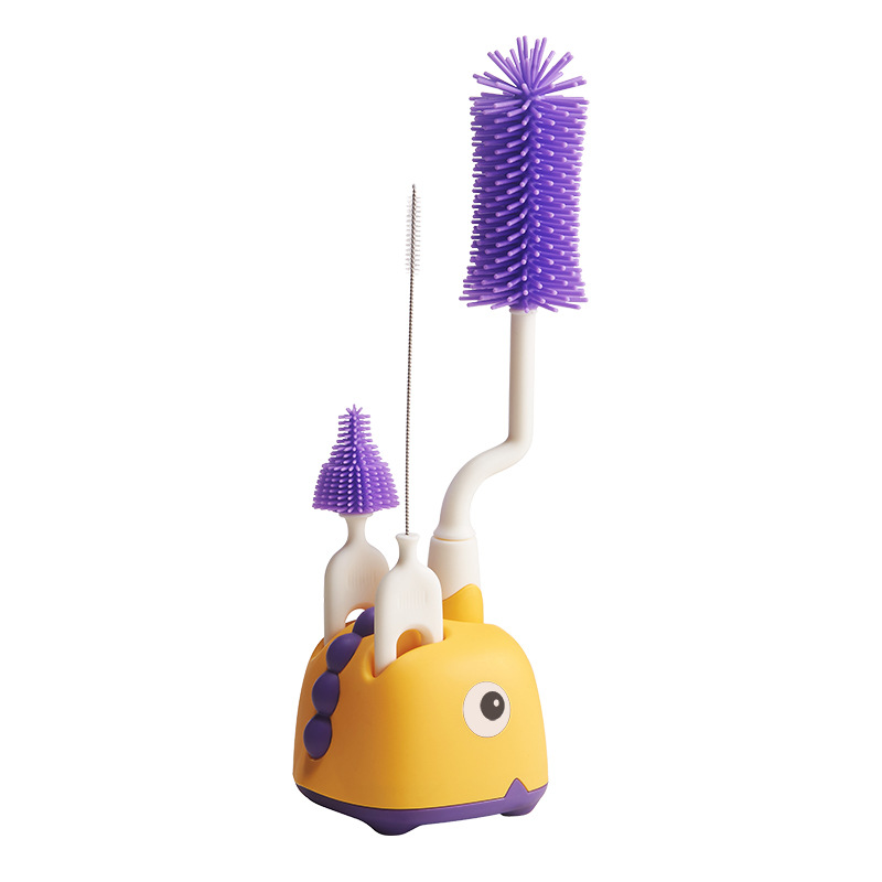 Baby Bottle Cleaning Brush Set with Storage Case