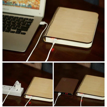 Compact LED Reading Light with Flexible Arm - Fesara