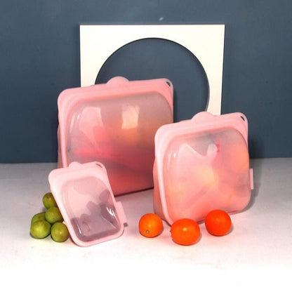 Reusable Food Bags - Space Saving - Eco Friendly Storage