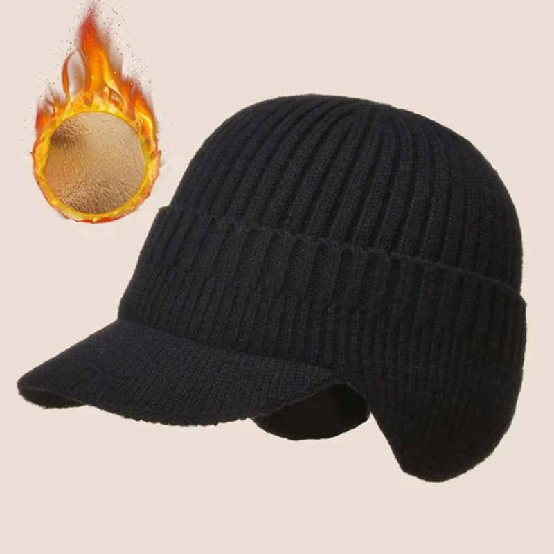 Fuzzy Thermal Winter Beanie Hat