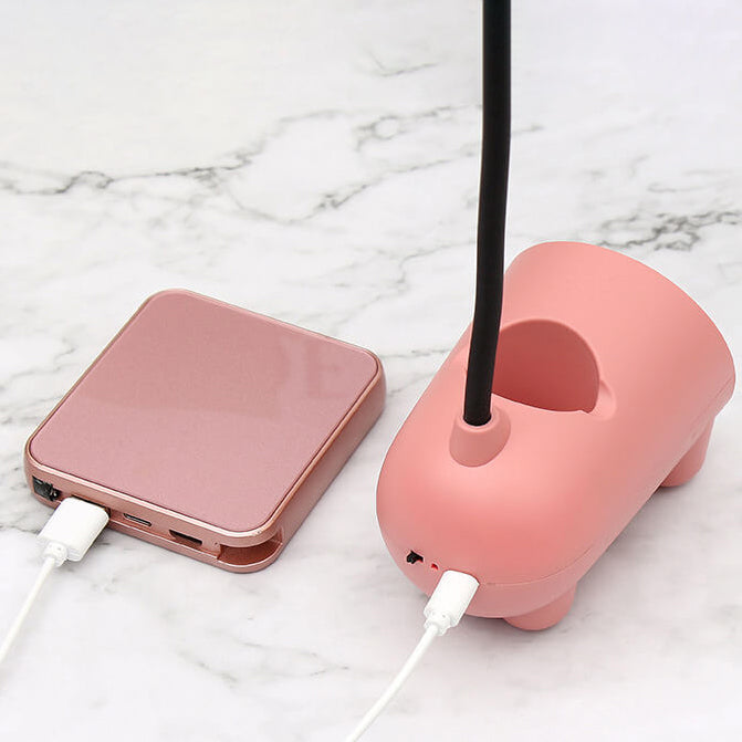 Colorful Rabbit USB Desk Light with Pen Holder